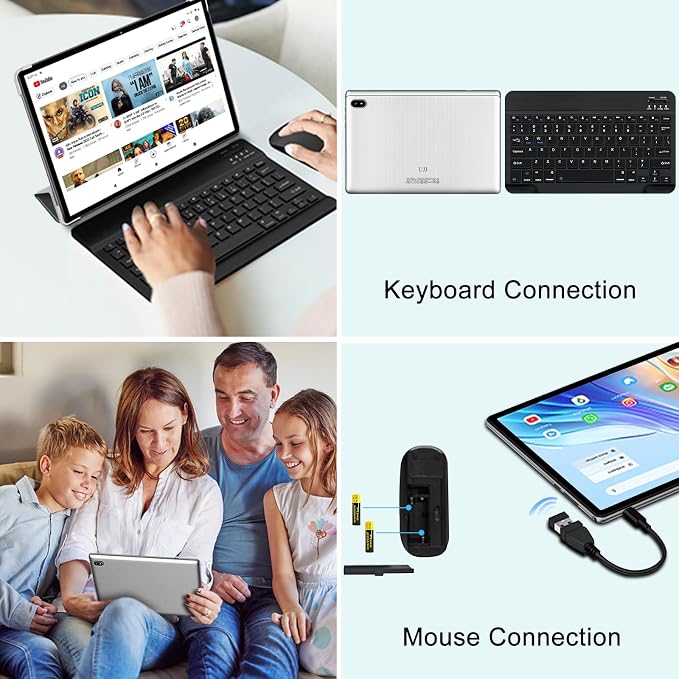 Android 14 Tablet 10 Inch Tablets, 20GB+128GB/1TB Expandable, Tablets - Image 6
