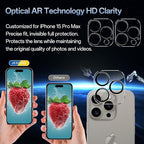 Screen Protector for iPhone 15 Pro Max, HD Clear, 9H Hardness, No Bubbles - Image 6