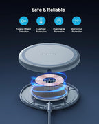 Wireless Charger, 15W Max Fast Wireless Charging Pad 2-Pack Compatible - Image 6