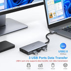 USB C Docking Station Dual Displayport Monitor Adapter - Image 7