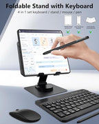 for Samsung Galaxy Z Fold 7 6 5 4 All Fold Smartphones Bluetooth Keyboard Stand - Image 2