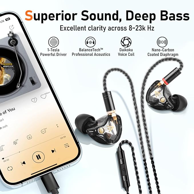 Vibes 202MC USB-C Wired Earbuds - Image 3