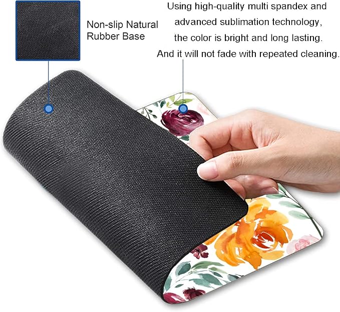 Mouse Pad, Premium-Textured Mouse Mat, Non-Slip Rubber Base Mousepad - Image 2