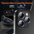 Camera Lens Protector for iPhone 16 Pro Max/16 Pro/iPhone 15 Pro Max/15 - Image 5