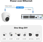 ONWOTE 16 Channel NVR PoE Security Camera System Wired, 12MP 4K 16CH Commercial - Image 5