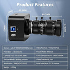 MOKOSE USB Camera 4K, USB3.0 Manual Focus Webcam - Image 3
