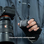 PGYTECH Camera Shoulder Strap Mount Quick Release Clamp & Plate Kit, Aluminum - Image 3