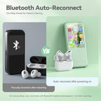 AGPTEK 64GB MP3 Player with Bluetooth, M3 2.4 inch Music Player with Speaker - Image 6