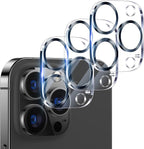 UniqueMe Compatible with iPhone 12 Pro Max 6.7" Camera Lens Protector Tempered by UniqueMe