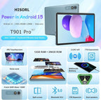 Android Tablet with Keyboard, Android 15 Tablet 10 inch with 24GB+128GB - Image 2
