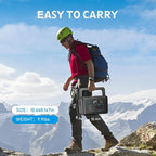 Portable Power Station 600W, Powkey 296Wh Battery Backup - Image 6