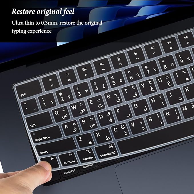 Arabic Keyboard Cover Skin Compatible - Image 5