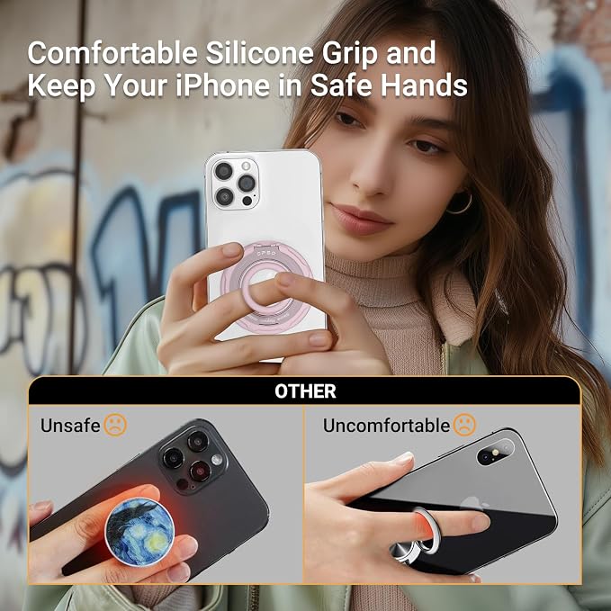 OPSO Magnetic Phone Ring Holder - Image 6