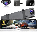 JOMISE G814 11" 4K+2.5K Rear View Mirror Camera — No WiFi/Bluetooth, Mirror by JOMISE