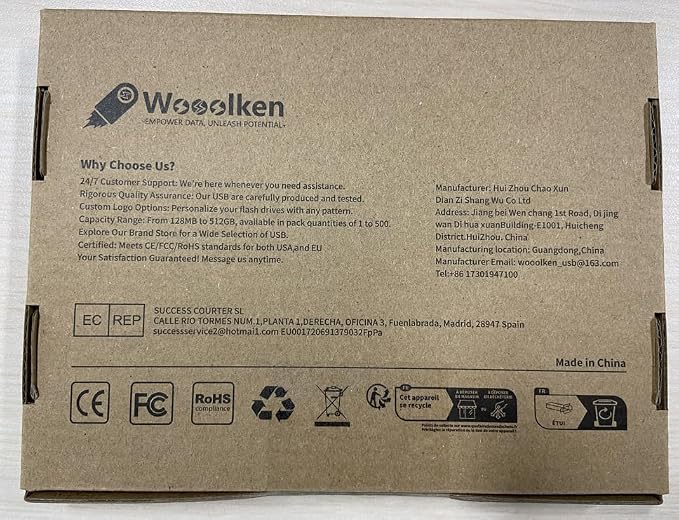 Flash Drives 16GB 10 Pack, Wooolken USB 2.0 Thumb Drives - Image 12