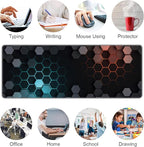 Hexagon Honeycomb Large Mouse Pad, Gaming Keyboard Desk Pad, Extended Mouse Mat - Image 7