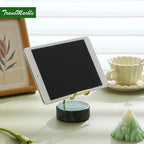 Marble Phone Stand with Metal Holder, Charging Available While Using, Swipe Up - Image 3