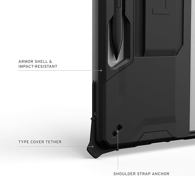 URBAN ARMOR GEAR UAG Designed for Microsoft Surface Pro 1st Edition 12" Case - Image 4