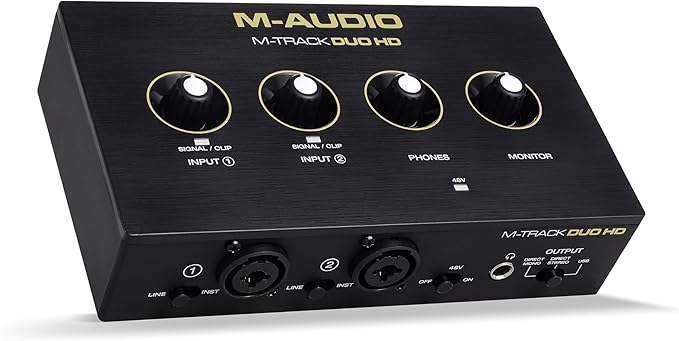 M-AUDIO M-Track Duo HD Audio Interface 24bit 192kHz - Image 11