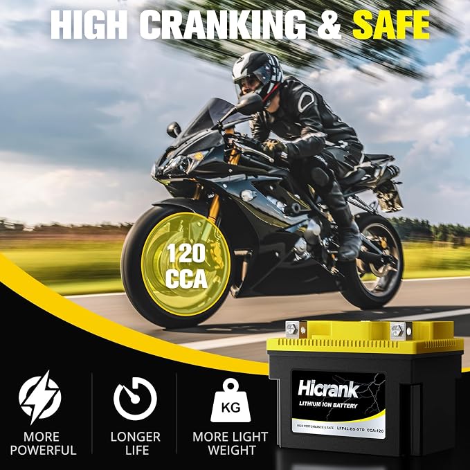 YTX4L-BS STD Standard Lithium Motorcycle Battery - Image 5