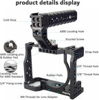 A7iii / A7riii Full Camera Cage Rig and ARRI Locating Top Handle, - Image 2