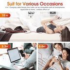 Magnetic Charging Cable, 540 Rotating Phone Charger 3 in 1 USB Cable Nylon - Image 7