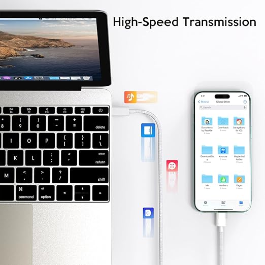 iPhone 16 15 Pro Charger Fast Charging, 20W Fast USB C Charger Block 3Pack USBC - Image 5