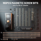 EZARC Electric Screwdriver Set, 181 in 1 Cordless Screwdriver, 3 Torque Settings - Image 2