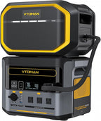 VTOMAN FlashSpeed 1500 Portable Power Station - 3096Wh/1500W Solar Generator by VTOMAN