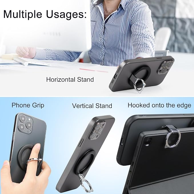 Magnetic Phone Grip for MagSafe, EI Sonador Magnet Phone Ring Holder, Compatible - Image 5