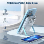 Wireless Portable Charger 10000mAh, Magnetic Power Bank - Image 6