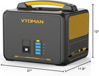 VTOMAN Jump600X 600W Portable Power Station - Image 10
