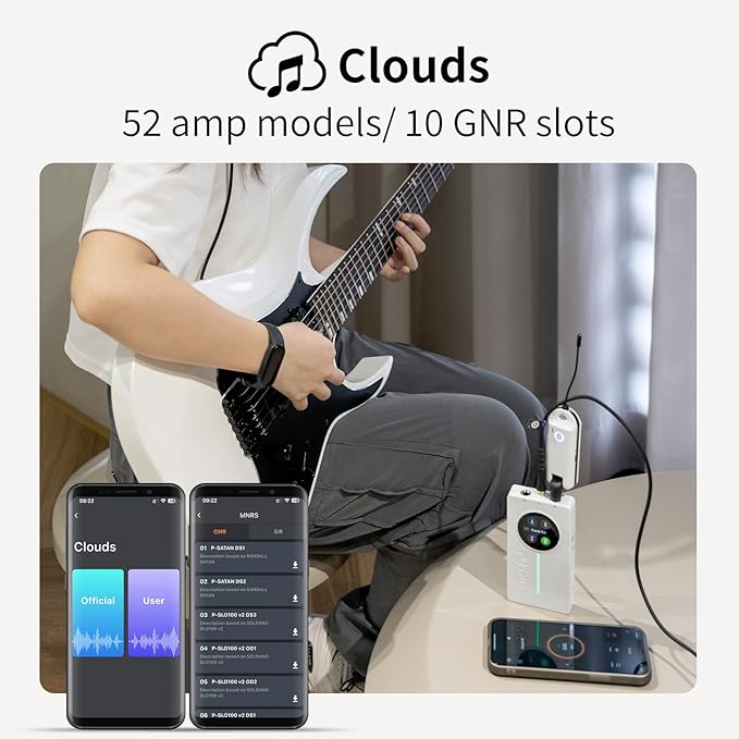 MOOER P2 Guitar Multi-Effects Pedal Headphone - Image 7