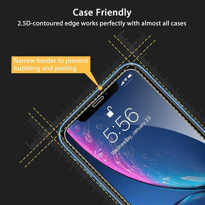UNBREAKcable Screen Protector for iPhone 11/iPhone XR, Double Shatterproof - Image 6