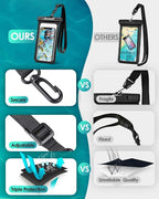 Hiearcool Waterproof Phone Pouch, Underwater Phone Cases Compatible - Image 4
