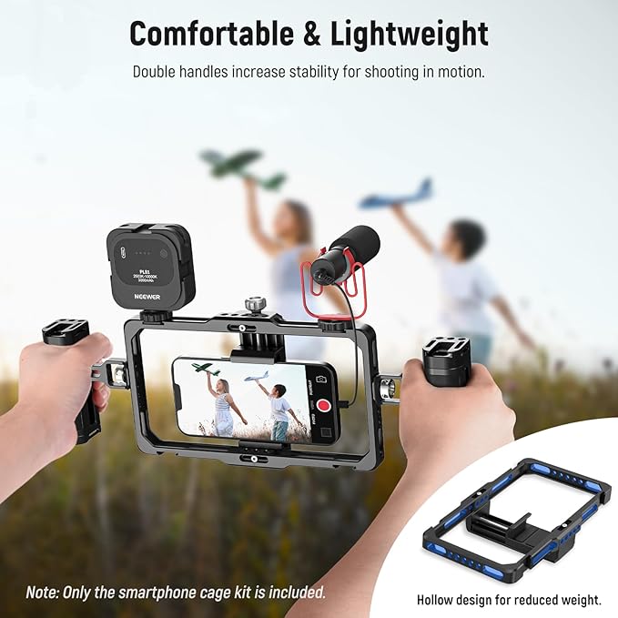 NEEWER Upgraded Phone Rig Vlogging Kit, Video Stabilizer - Image 5