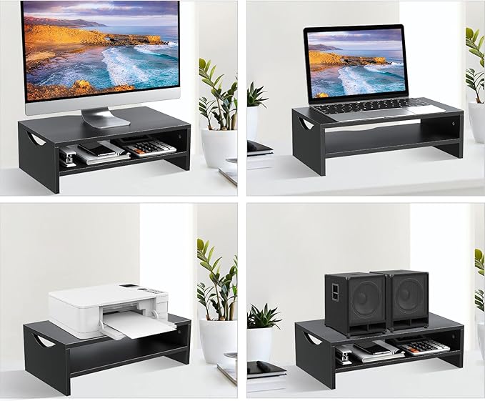 Zimilar Monitor Stand, 2-Tier Laptop Computer Monitor Stand Riser - Image 7