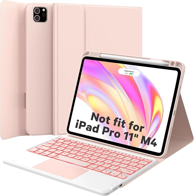 GreenLaw Keyboard Case for iPad Air 11-inch 2025/2024 & Air 4th/5th Gen & iPad by GreenLaw