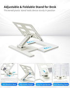 Desk Stand and Bluetooth Keyboard Combo - Image 5