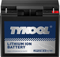 TYKOOL 12180-G LiFePO4 Powersports Battery, Built in BMS, Compatible by TYKOOL