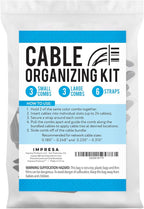 IMPRESA Cable Comb Organizer Kit - Image 6