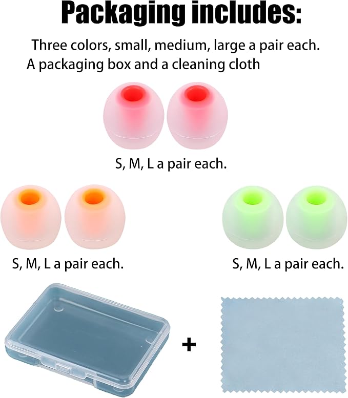 Silicone Earbud Tips Replacement - Image 7