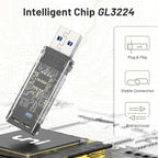 uni SD Card Reader, USB 3.0 SD Card Adapter High-Speed Micro SD Memory Card - Image 4