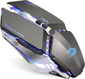 TENMOS T12 Wireless Gaming Mouse Rechargeable, 2.4G Silent Optical Wireless by TENMOS