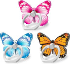 Bonoma Cute Butterflies Phone Ring Holder, 3 Pack Universal Finger Ring Stand by Bonoma
