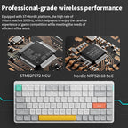 nuphy Air75 V2 Portable 75% Mechanical Keyboard, Wireless Keyboard, Supports - Image 5