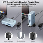 8-Port Multi Charging Stations 200W - Image 2