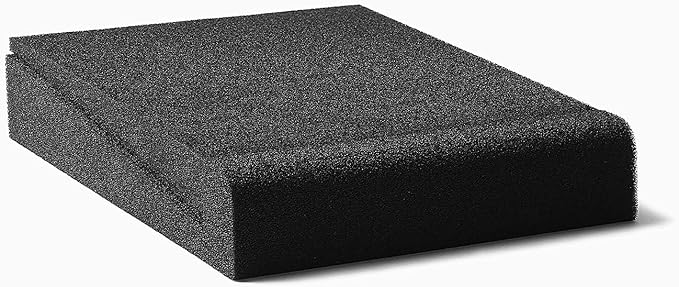 SS5 Studio Monitor Isolation Pads, High-Density Acoustic Foam Tilted Tabletop & - Image 3