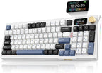 RedThunder K95 Wireless Mechanical Keyboard, TFT Screen & Knob, Tri-Mode by RedThunder
