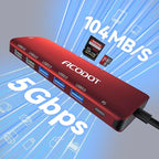 Acodot 9-in-1 USB C Hub Multiport Adapter - Image 4
